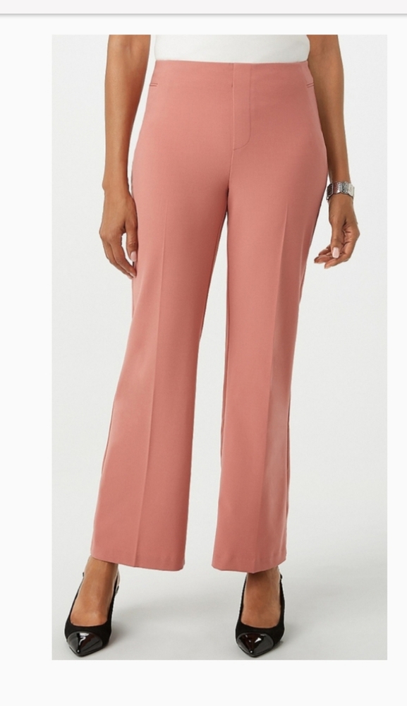 Roz & Ali Tall 14 R12 formal pants stretch pull-on